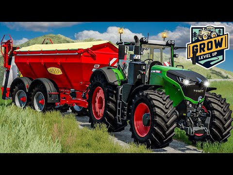 Nur noch 4 LEVEL zum SIEG! Gigantischer KALKSTREUER 🚜 Grow Level Up #129 LANDWIRTSCHAFT SIMULATOR 22