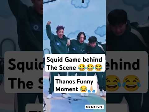 Squid Game Behind The Scene Thanos English