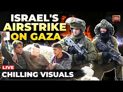 Israel Vs Gaza War LIVE: Horrifying Visuals Of Israel's Airstrike On Gaza | Over 400 Killed LIVE