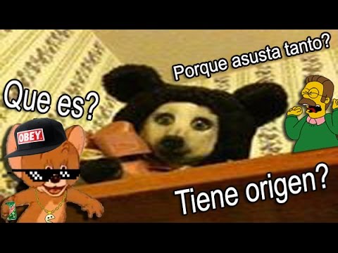 El misterio del perro-oso|Cual es su historia?|Porque asusta tanto?|+creepypasta
