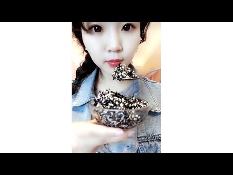 Crunchy Sesame Seeds Eating Sound ASMR | Drinking Sound ASMR Videos