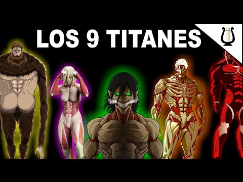 Explicación: El PODER y Habilidades de los 9 Titanes Cambiantes - Shingeki no Kyojin