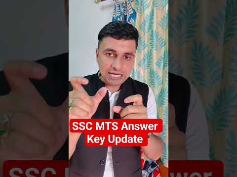 SSC MTS Answer Key Update | SSC MTS Answer News #testbook #shorts #viral