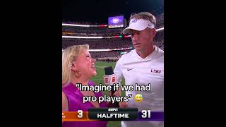 Lane Kiffin is not holding back.