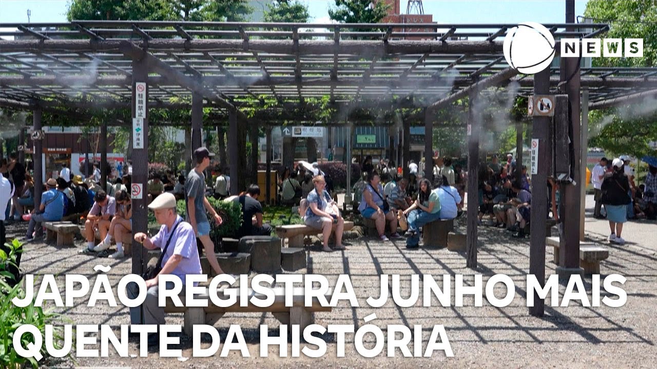 Japão registra mês de junho mais quente da história
