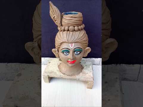 hu ru ru ru rajasthani song🔥hu ru ru ru song🚩krishna statue making at home🙏laddu