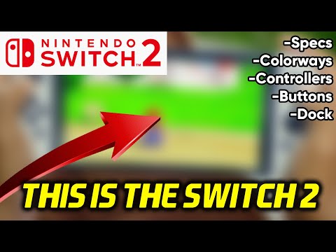 FULL SWITCH 2 SPECS, COLORWAYS, BUTTONS! Insane Nintendo Leak!