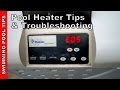 Pool Heater Tips and troubleshooting YouTube