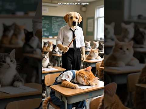 الكل كان بيتريق عليه عشان بينام في الحصة.. شوف إزاي بقى بطل وغيّر حياته💔🔥 #قصة_قصيرة #cat #cartoon