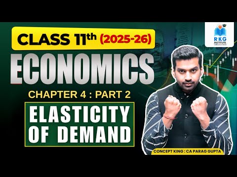 Class 11 Elasticity of Demand 👩‍🏫 Part - 2 | Proportionate (%age) & Total Expenditure Methods