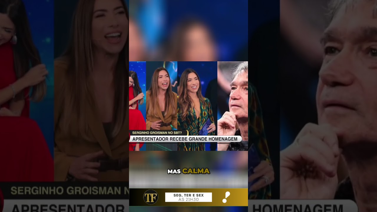 Serginho Groisman no SBT