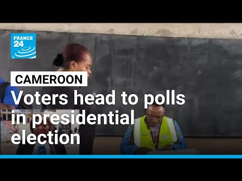 YouTube video thumbnail: Cameroon Holds Presidential Elections With Incumbent Biya Poised for 8th Term