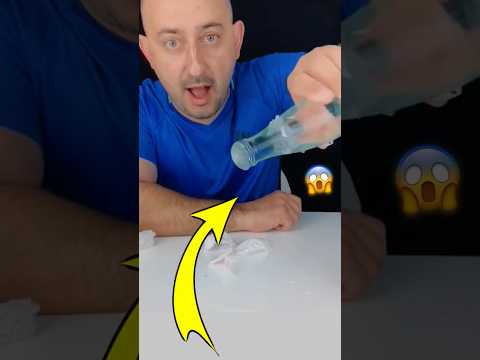 تجربة غريبة تحفظ مياه بطل الماء 😱🚰