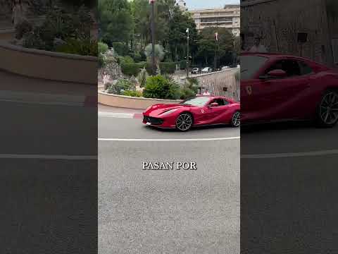 En esta CURVA PASAN LOS AUTOS MAS CAROS 🇲🇨!!