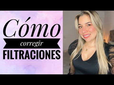 Cómo evitar y eliminar filtraciones CLASE DE COLOR | Caterina educadora