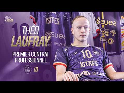 THÉO LAUFRAY SIGNE SON PREMIER CONTRAT PROFESSIONNEL ✍️💜