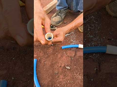Ilmu Lapangan: Cara Sambung Selang Air yang Belum Banyak Dipakai Orang #fyp #shorts #viralvideo