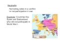 World War I and Totalitarianism Concepts