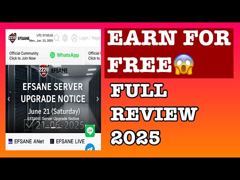 EARN FOR FREE! NEW EARNING WEBSITE | EFSANE TUTORIAL 2025