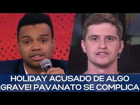 HOLIDAY E PAVANATO SE COMPLICAM APÓS FLAGRA DE JORNALISTA
