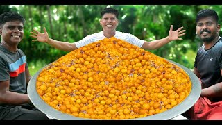 CHICKEN EGG YOLK RECIPE | Perfect Chicken Egg Yolk Gravy | Cooking In Village