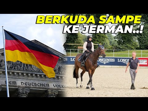 DEMI PERTANDINGAN PON XXI. AISHA LATIHAN KUDA SAMPE KE GERMANY..!!