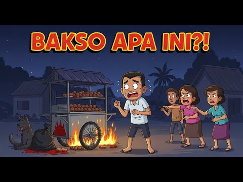 “Adzab Tukang Bakso! Warga Kaget Setelah Tahu Isi Aslinya!”