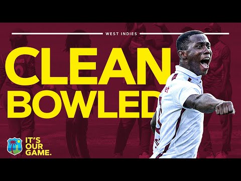 The Best West Indies Clean Bowled Wickets 🎳 | Feat. Seales, Joseph, Holder & More!