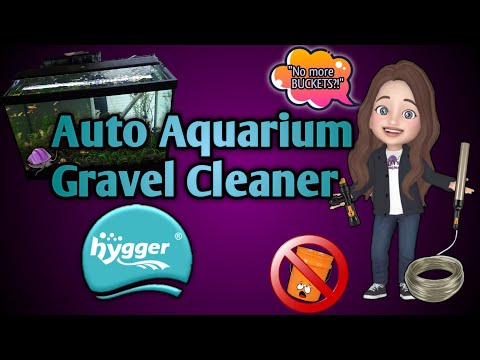 Hygger Auto Aquarium Gravel Cleaner (water change  Hello my Snaily Friends! In this video I try out the Hygger Auto Aquarium Gravel Cleaner! You can fi