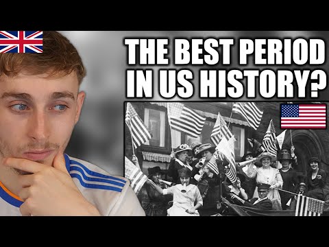 Brit Reacts to What was Life Like In America 100 Years Ago