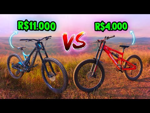 BIKE INICIANTE vs BIKE de R$11.000 !!