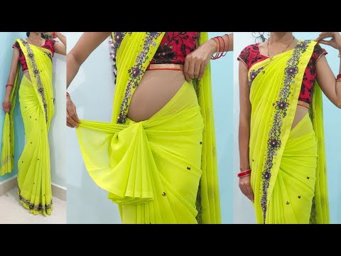 Heavy border Saree draping hacks and tricks | full guide saree draping tutorial for beginners