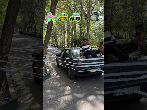 Battle of the cars with emoji 🚖🚔🛼 #challenge #emoji #shorts #car