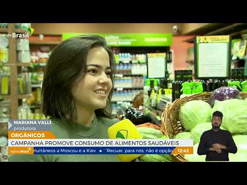 Campanha promove consumo de alimentos orgânicos