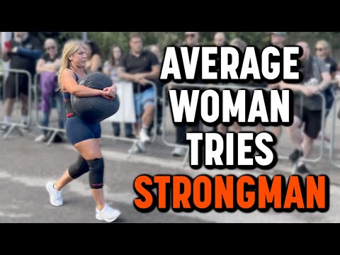 My Wife Competes in Her First Strongwoman Competition 💪🏽