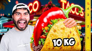 Probando comida CALLEJERA GIGANTE  en México!