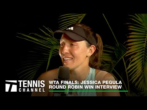 Jessica Pegula Reveals Best Part About Playing in Cancun | 2023 WTA Finals Win Interview