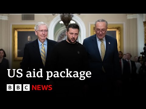 US Senate's $95bn for Ukraine, Israel and Taiwan faces uphill battle in House | BBC News