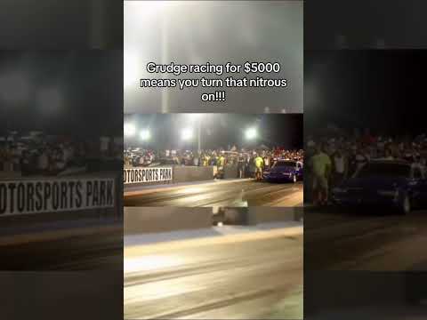 Grudge Race between rivals #dragracing #dragrace #oldschool #cars #ford #chevrolet #dodge