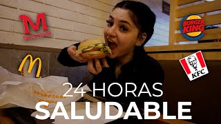 COMIENDO LOS COMBOS MAS SALUDABLES DE LA COMIDA RAPIDA