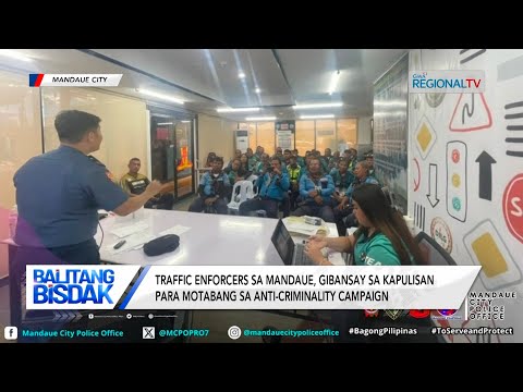 Balitang Bisdak: Traffic enforcers sa Mandaue, gibansay aron motabang sa anti-criminality campaign