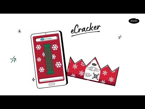 Eco Christmas crackers? Presenting the eCracker – digital fun for restaurants! | Duni