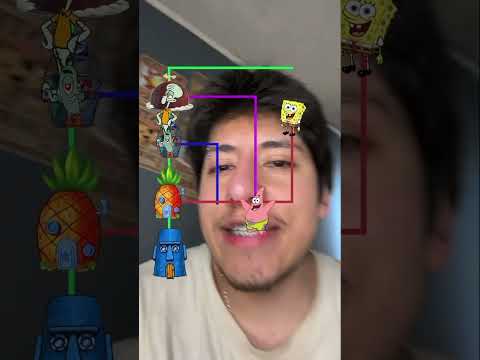  Filtro para ayudar a Bob Esponja a llegar a su casa 😅😂 #shorts 