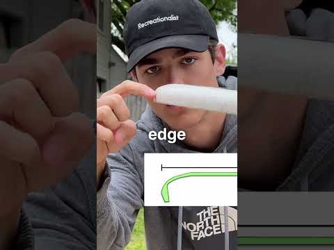 Is the glitch the most unique disc in disc golf?! 👀🥏 #ace #discgolf