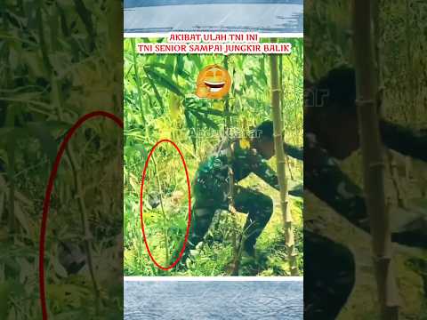 siap² bakal di hukum sama senior bang #tni #tniindonesia #bravo