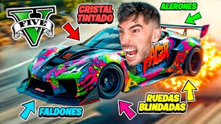 SI TE CHOCAS PIERDES UN TUNEO DE TU COCHE !! **MUY DIFICIL** GTA V ONLINE