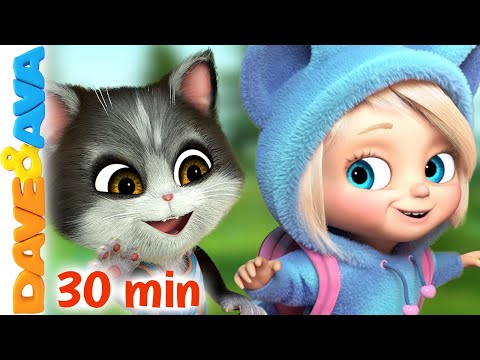 😄 Ava Ava Yes Mama and More Nursery Rhymes | Skip to My Lou | Baby Songs by Dave and Ava 😄