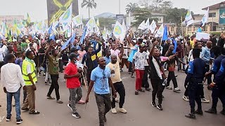 YouTube video thumbnail: DR Congo Opposition Turns up Pressure as Referendum Battle Intensifies