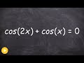 Trigonometric Equations and Unit Circle