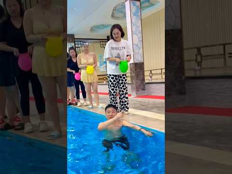 Swimming Pool 👙 🥽 Swimming Cap 🤪😚✌️#shorts #swimming #fitness #flyboard #bluesilver #waterpark